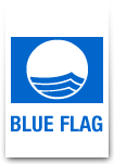 Blue Flag logo.