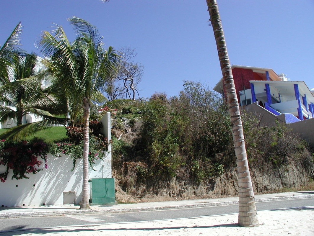 Playa Conejos land zoned residential.